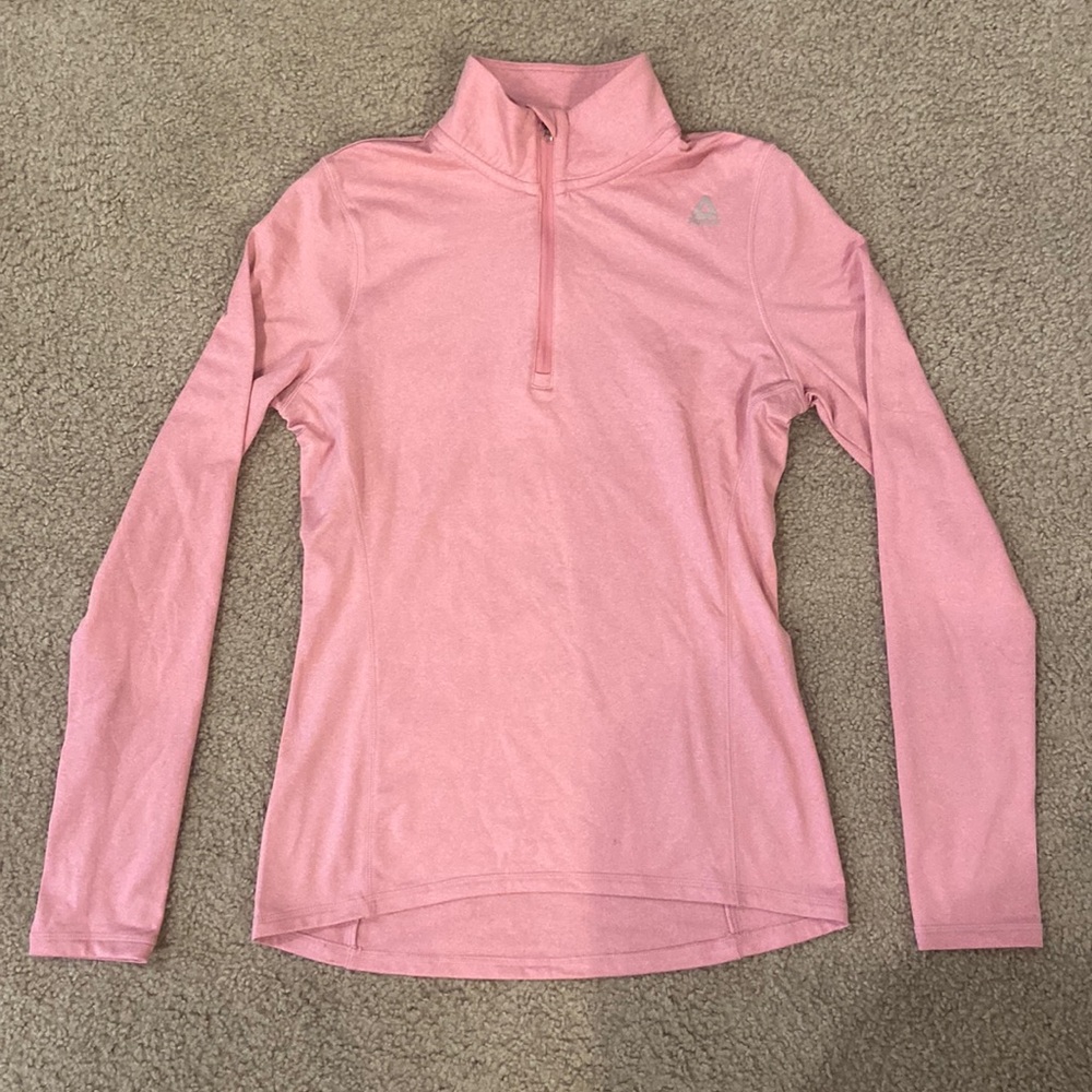 Reebok Women’s Quarter Zip Fleece Lined Pullover Size Small